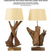 Mauro Ferretti lampe de table Tavolo E27 Ø 35x80 cm brun
