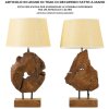 Mauro Ferretti lampe de table Kepala E27 Ø 35x69 cm brun