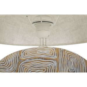 Mauro Ferretti lampe de table Eklipsen E27 Ø 38x64 cm or blanc