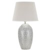 Mauro Ferretti lampe de table Welle E27 Ø 35x65 cm argent blanc
