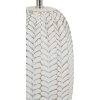 Mauro Ferretti lampe de table feuille E27 Ø 35x65 cm blanc or