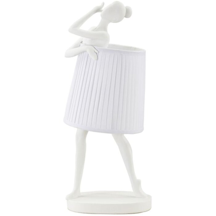 Mauro Ferretti lampe de table Ballet E14 Ø 29x25x62,5 cm blanc