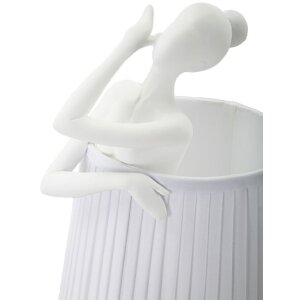 Mauro Ferretti lampe de table Ballet E14 Ø 29x25x62,5 cm blanc