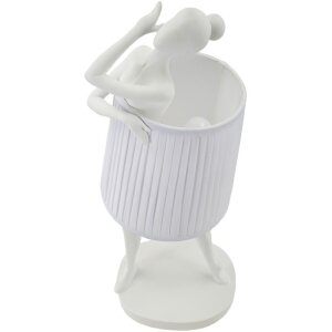 Mauro Ferretti lampe de table Ballet E14 Ø 29x25x62,5 cm blanc