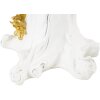 Mauro Ferretti lampe de table perroquet E27 20x20x50,5 cm blanc or