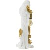 Mauro Ferretti lampe de table perroquet E27 20x20x50,5 cm blanc or