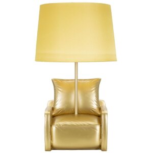 Mauro Ferretti lampe de table Century E27 26x46 cm or
