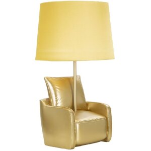 Mauro Ferretti lampe de table Century E27 26x46 cm or