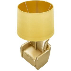 Mauro Ferretti lampe de table Century E27 26x46 cm or