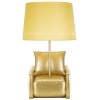Mauro Ferretti lampe de table Century E27 26x46 cm or