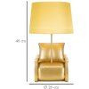 Mauro Ferretti lampe de table Century E27 26x46 cm or