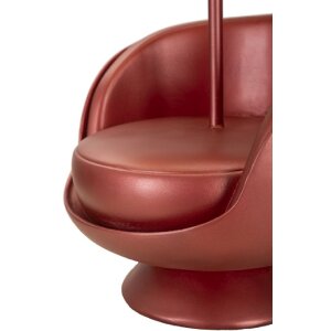 Mauro Ferretti lampe de table Jahrhundertmitte E27 26x43 cm rouge