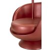 Mauro Ferretti lampe de table Jahrhundertmitte E27 26x43 cm rouge