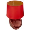 Mauro Ferretti lampe de table Jahrhundertmitte E27 26x43 cm rouge