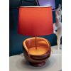 Mauro Ferretti lampe de table Jahrhundertmitte E27 26x43 cm rouge
