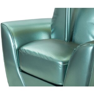 Mauro Ferretti lampe de table Jahrhundertmitte E27 26x43 cm turquoise