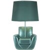 Mauro Ferretti lampe de table Jahrhundertmitte E27 26x43 cm turquoise