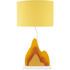 Lampe de table Mauro Ferretti couleur E27 30x57 cm jaune