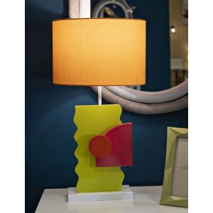Lampe de table Mauro Ferretti Couleur E27 30 x 60,5 cm multicolore