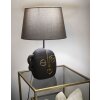 Lampe de table Mauro Feretti Tribal E27 Ø 30,5 x 46 cm marron doré