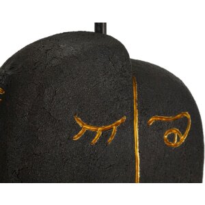 Lampe de table Mauro Ferretti Tribal E27 Ø 27,5x39,5 cm brun doré