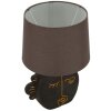 Lampe de table Mauro Ferretti Tribal E27 Ø 27,5x39,5 cm brun doré
