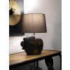 Lampe de table Mauro Ferretti Tribal E27 Ø 27,5x39,5 cm brun doré