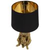Lampe de table Mauro Feretti Chien E27 Ø 26 x 43,8 cm or gold noir