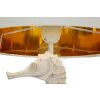 Lampe de table Mauro Ferretti Poisson-clown E27 Ø 30,5 x 66,5 cm blanc bleu