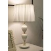 Lampe de table Mauro Ferretti Torre Annunziata E27 Ø 30x57 cm blanc or