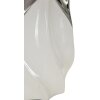 Lampe de table Mauro Ferretti Shiney E27 Ø 30x51 cm blanc argent