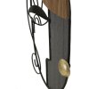Lampe de table Mauro Ferretti Pikassy E27 Ø 29,8 x 64,8 cm multicolore