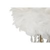 Lampe de table Mauro Ferretti Diamant E27 Ø 30x55 cm blanc doré