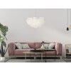 Lampe de plafond Mauro Ferretti E27 Ø 60 x 30 cm blanche