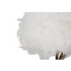 Lampe de table Mauro Ferretti Cart E27 Ø 25x47 cm blanc doré