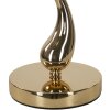 Lampe de table Mauro Ferretti Cart E27 Ø 25x47 cm blanc doré