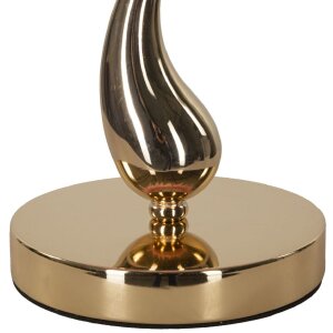 Lampe de table Mauro Ferretti Cart E27 Ø 25x47 cm rose dorée