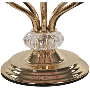 Lampe de table Mauro Ferretti Tarty E27 Ø 25x54 cm rose dorée