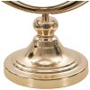 Lampe de table Mauro Ferretti Bruxelles E27 Ø 36x65 cm noir or