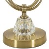 Lampe de table Mauro Ferretti Versailles E27 Ø 36x60 cm blanc doré