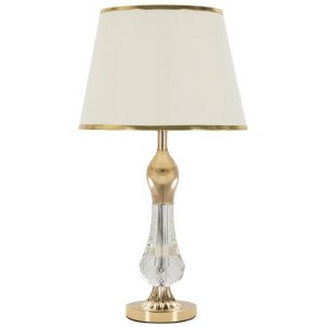 Lampe de table Bratislava E27 Ø 33x59 cm dorée