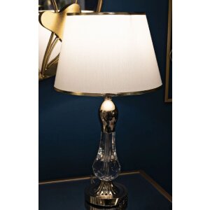 Lampe de table Bratislava E27 Ø 33x59 cm dorée