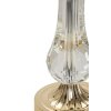 Lampe de table Bratislava E27 Ø 33x59 cm dorée