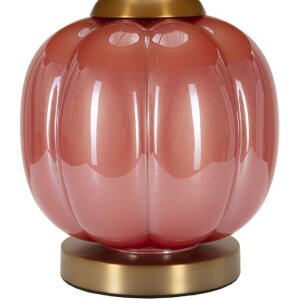 Lampe de table Mauro Ferretti Helene Boule E27 Ø 32,5 x 50 cm rouge bleu