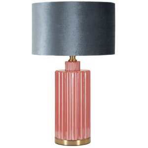 Lampe de table Mauro Ferretti Helenenturm E27 Ø 40x70 cm rouge bleu