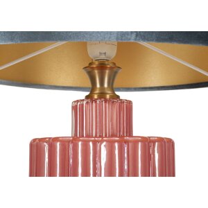 Lampe de table Mauro Ferretti Helenenturm E27 Ø 40x70 cm rouge bleu