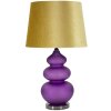 Lampe de table Mauro Ferretti Milva trois E27 Ø 40x70 cm violet jaune