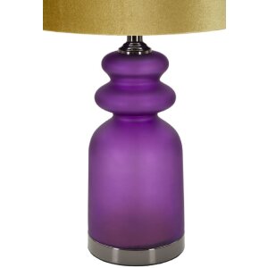 Lampe de table Mauro Feretti Milva Deux E27 Diamètre 32,5 x 57,5 cm violet-or