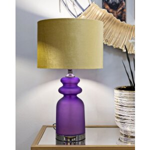 Lampe de table Mauro Feretti Milva Deux E27 Diamètre 32,5 x 57,5 cm violet-or