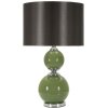 Lampe de table Mauro Feretti Eva en deux parties (E27) Ø 38 x 65 cm vert noir